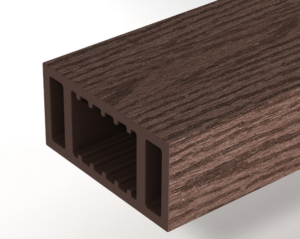Перила универсальная WOODVEX Select COLORITE Палисандр 45×90×3000 мм