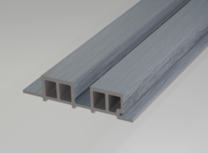 Реечная панель WOODVEX LINES 40×169×3000 мм Light Gray